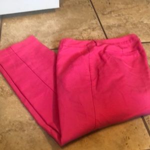 Pink Cropped Pants